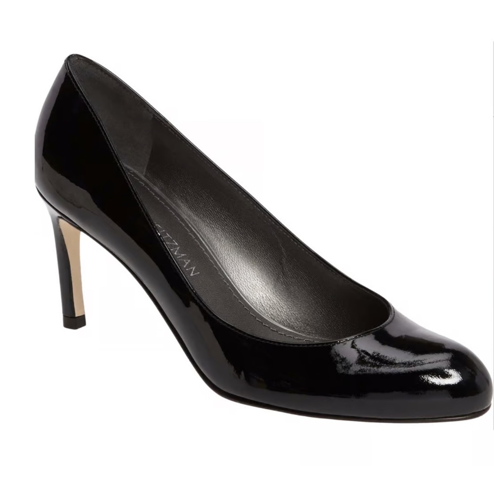 New Authentic Stuart Weitzman Moody Round Toe Pump